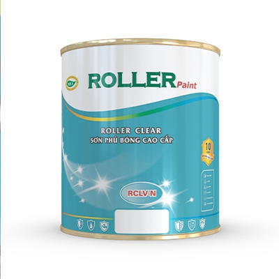 ROLLER CLEAR SƠN PHỦ BÓNG CAO CẤP - LON 5Kg